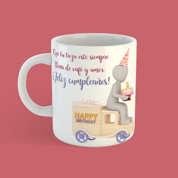 Regalos Colombianos - mugs sublimados - mug cumpleaños