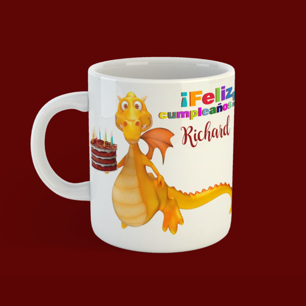 Regalos Colombianos - mugs sublimados - mug cumpleaños