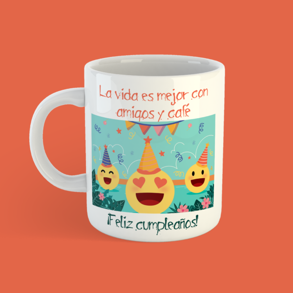 Regalos Colombianos - mugs sublimados - mug cumpleaños