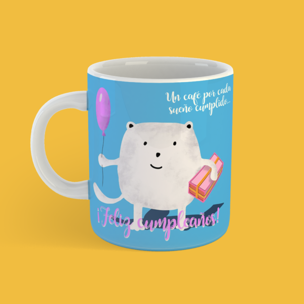 Regalos Colombianos - mugs sublimados - mug cumpleaños