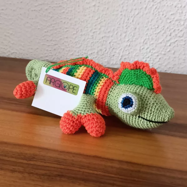 RegalosColombianos.com - Camaleón Tejido en Crochet