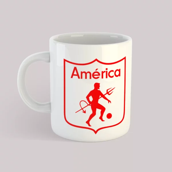 RegalosColombianos.com - Mug Equipos Fútbol - América