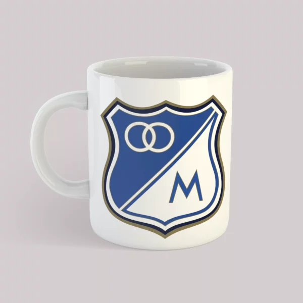 RegalosColombianos.com - Mug Equipos Fútbol - Millonarios