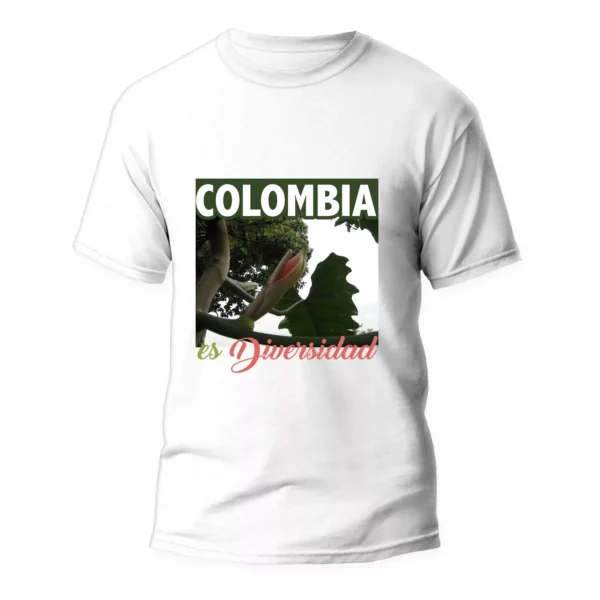 RegalosColombianos.com - Camiseta Colombia es Diversidad - Cobija de pobre