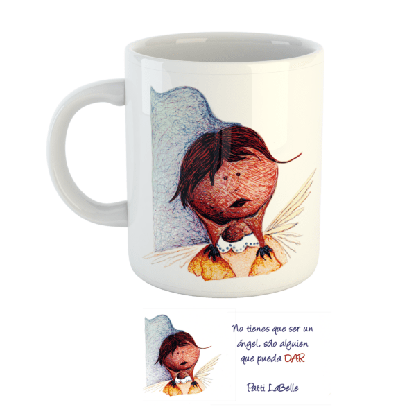 Regalos Colombianos -Mug No tienes que ser un ángel