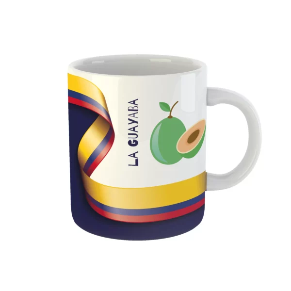 RegalosColombianos.com - Mug Adivinanzas - Guayaba