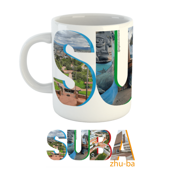 Regalos Colombianos -Mug Suba - Bogotá