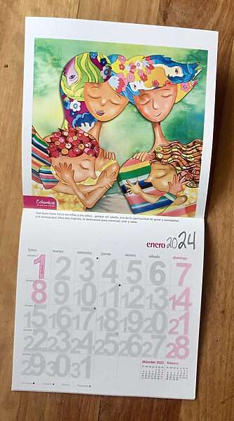 Regalos Colombianos - Calendario Ilustrado