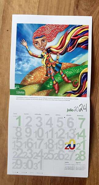 Regalos Colombianos - Calendario Ilustrado