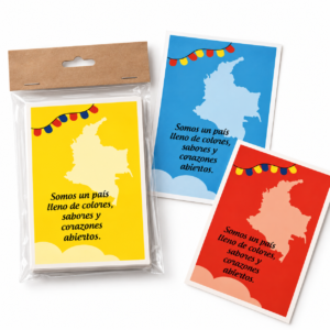 Postales Colombia Viva – Colombia llena de colores