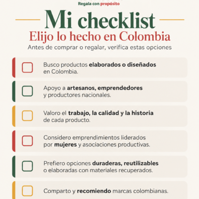 Hecho en Colombia: regalar lo nuestro es transformar el futuro